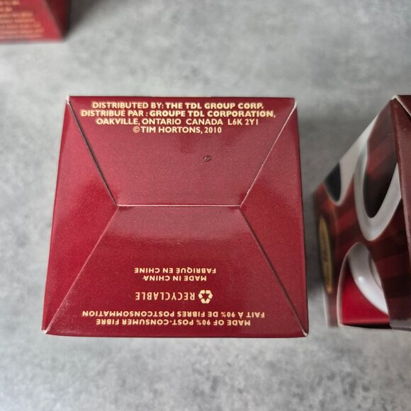 Tim Hortons Coffee Pot and Coffee Cup Mug Ornament Lot - Picture 5 of 6